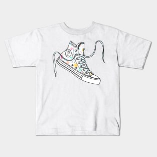 Scorpio high tops - Pastel colours Kids T-Shirt